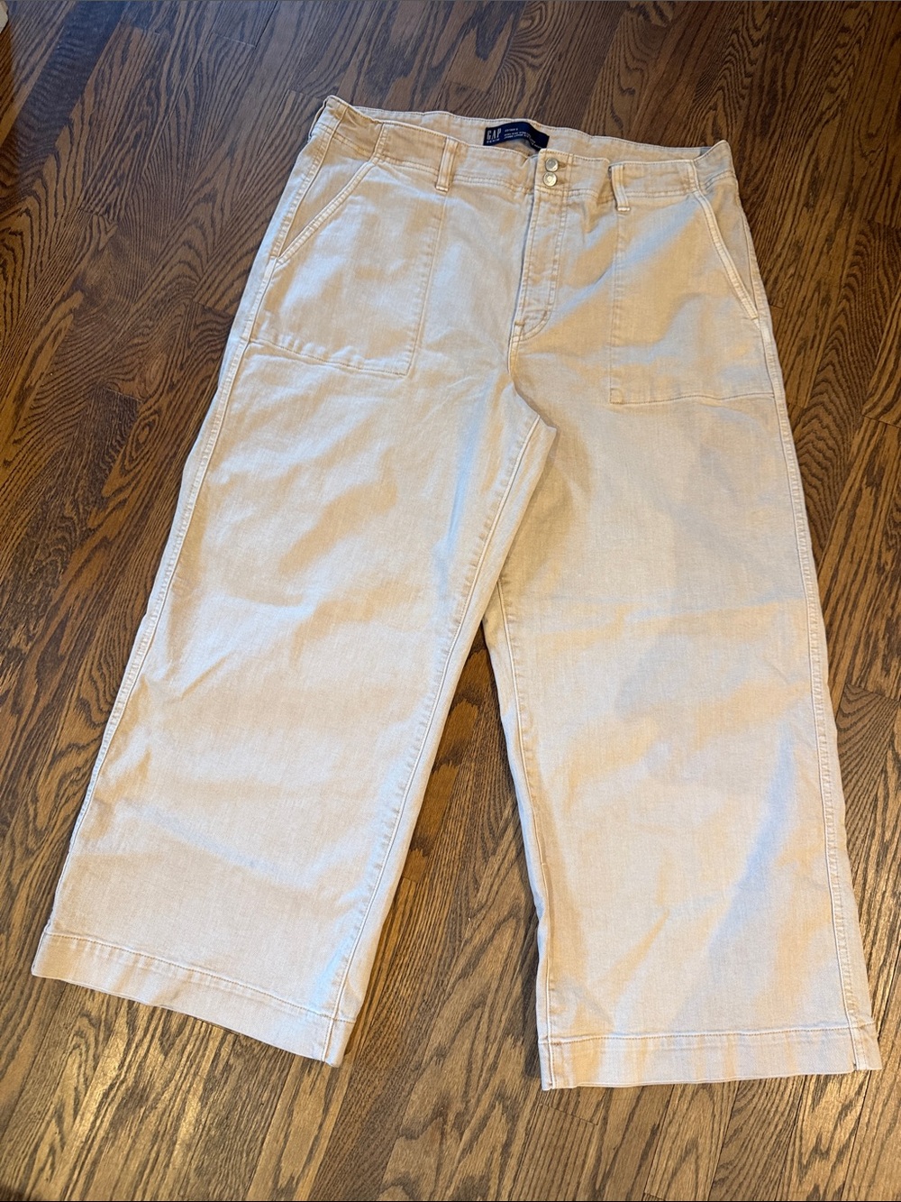 GAP Women’s Light Beige Workwear Chino Pants